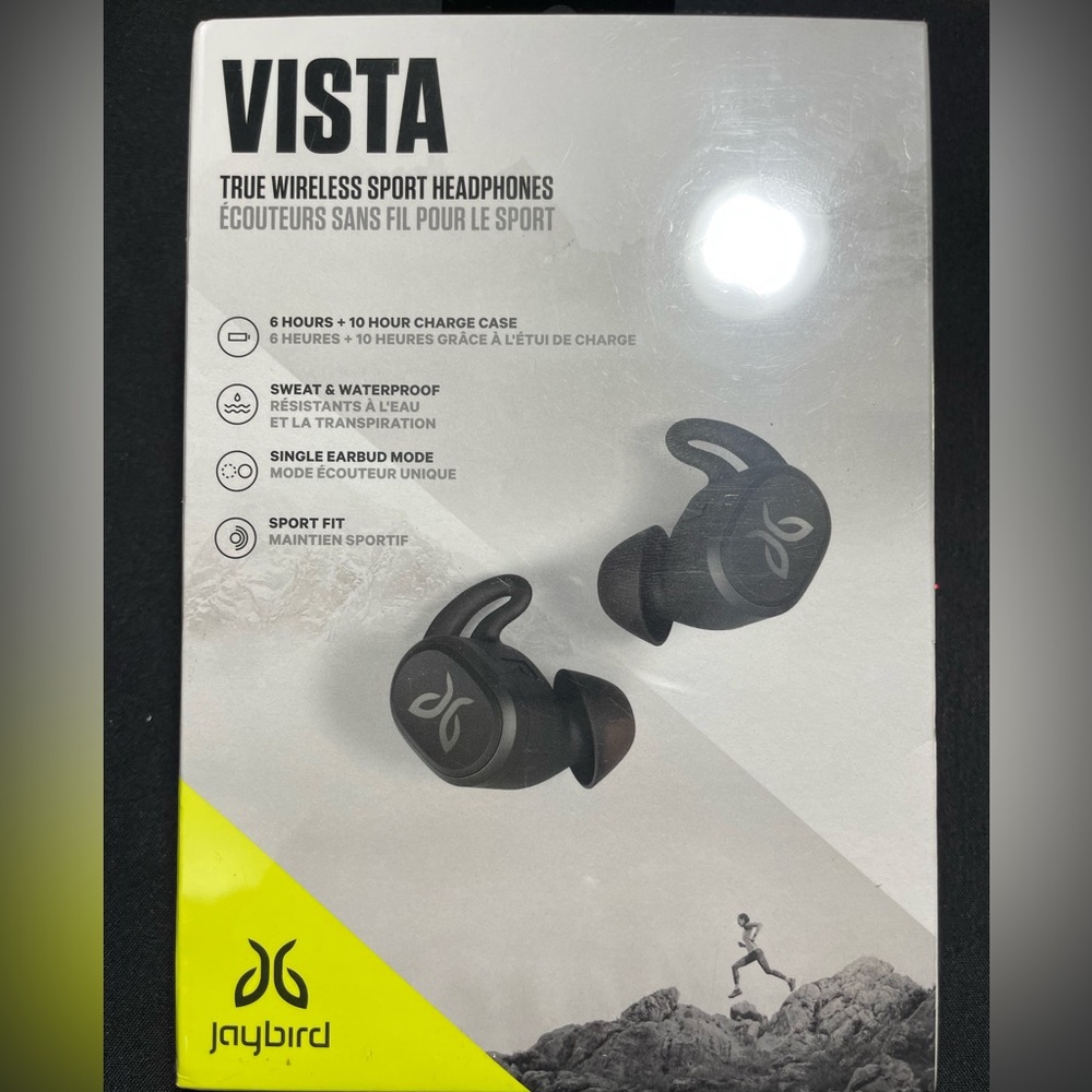 Jaybird Vista True Wireless Bluetooth Sport Waterproof Earbud Premium Headphones